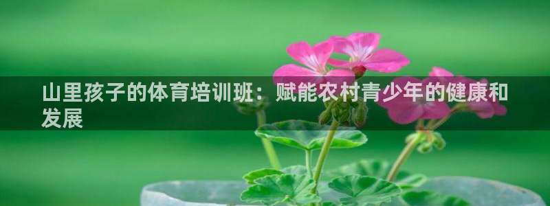 尊龙集团有限公司：山里孩子的体育培训班：赋能农村青少