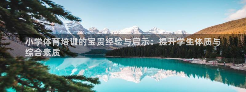 凯时kb88官方：小学体育培训的宝贵经验与启示：提升学生体质