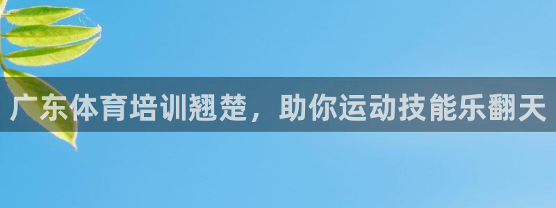 凯时app官方首页：广东体育培训翘楚，助你运动技能乐翻天