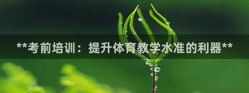 尊龙公司：**考前培训：提升体育教学水准的利器**